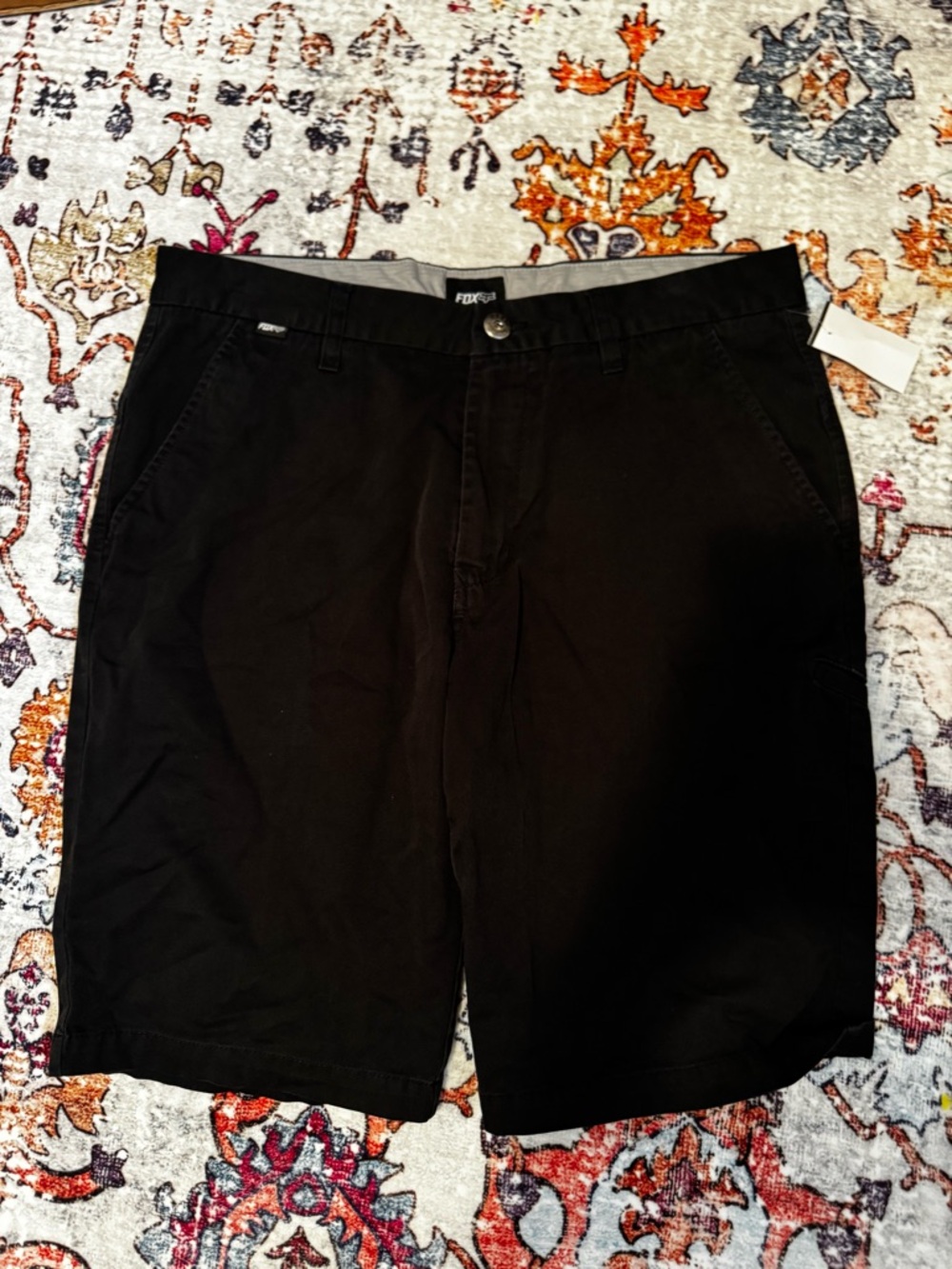 Fox Black Men's Cargo Shorts